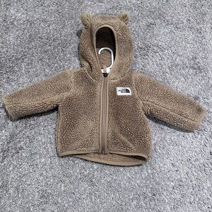 The North Face Tan Fleece Baby Jacket